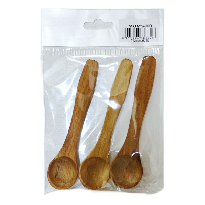 Ahşap 11cm Ölçek 3'lü