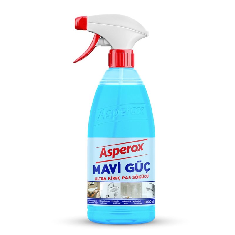 Asperox Mavi Güç 1LT Sprey