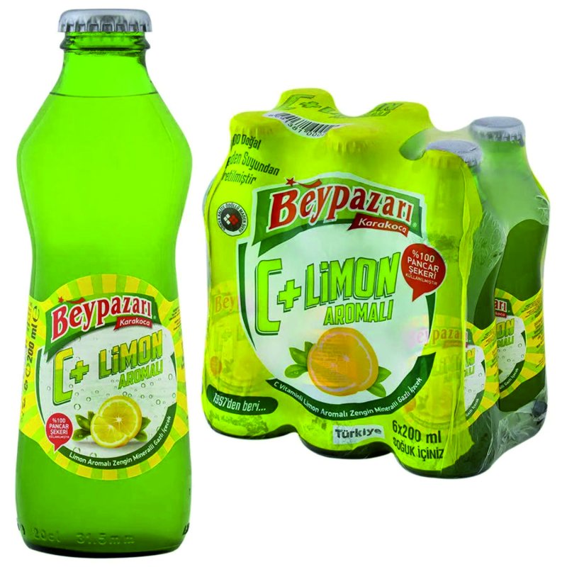 Beypazarı Meyvalı Soda Limonlu 20CC*6AD