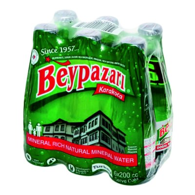 Beypazarı Sade Soda Maden Suyu 20CC*6AD