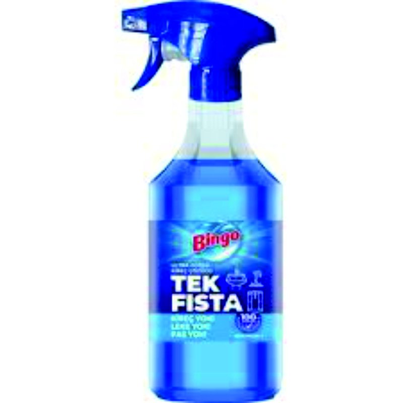 BİNGO TEK FISTA KİREÇ ÇÖZÜCÜ MAVİ 900ML SPREY