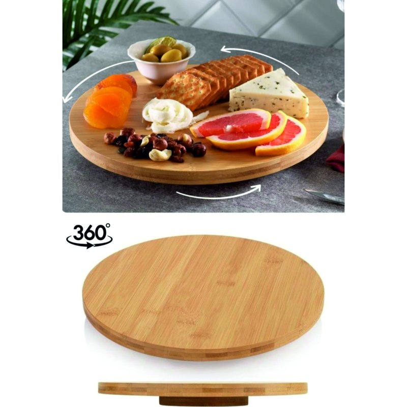 Büyük Döner Sunumluk Bambu 341