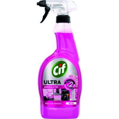Cif Ultra Kir Ve Yağ Çözücü 750 ml Pembe