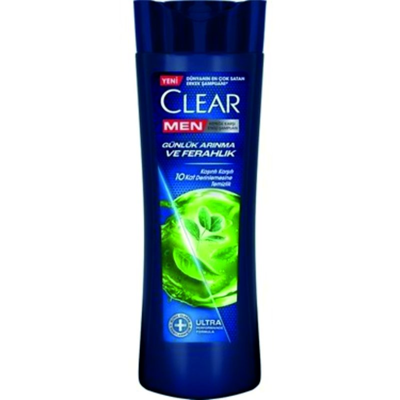 Clear Men Günlük Arınma ve Ferahlık 350 ml Kepek Şampuanı