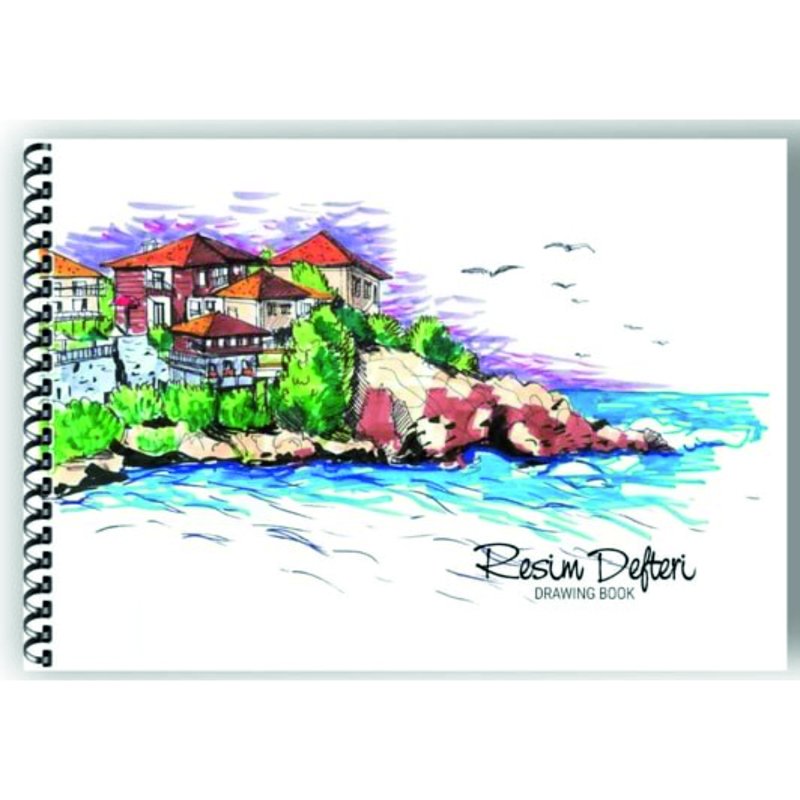 CONTRA RESİM DEFTERİ 35*50 15 YAPRAK