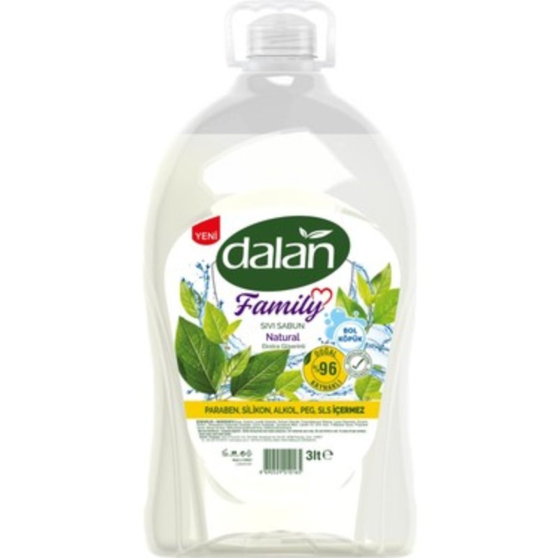 Dalan Family Sıvı Sabun 3000ML Natural