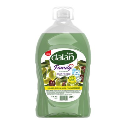 Dalan Family Sıvı Sabun 3000ML Zeytin Mucizesi