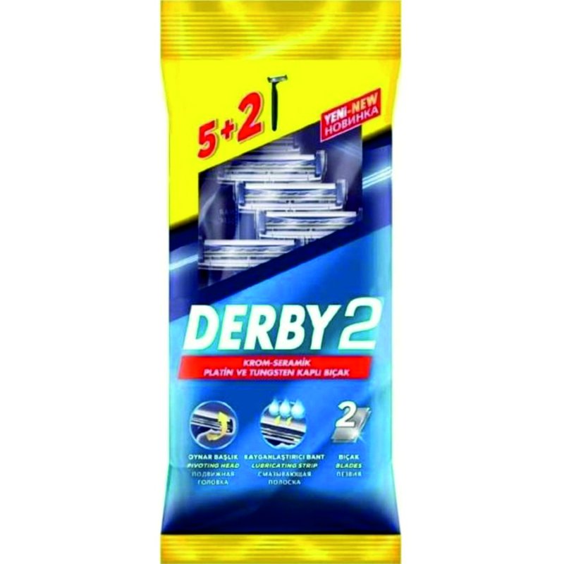 DERBY SAMURA II İKİ BIÇAK JİLET 5+2 POŞET