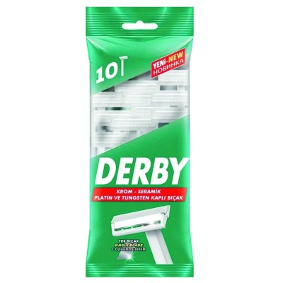 DERBY TEK BIÇAK 10LU POŞET JİLET