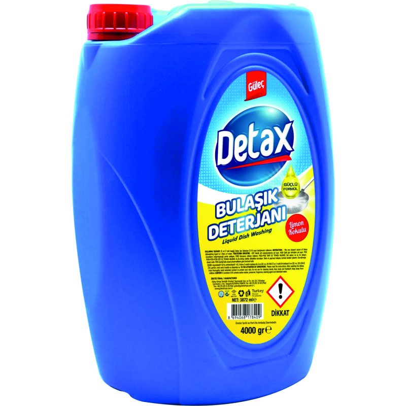 Detax Bulaşık Deterjanı 4KG