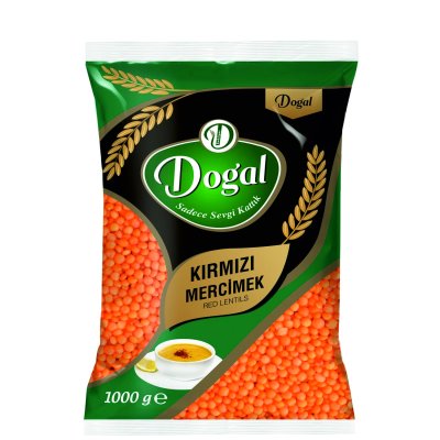 DOĞAL KIRMIZI MERCİMEK 1 KG