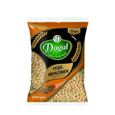DOĞAL YEŞİL MERCİMEK 1 KG