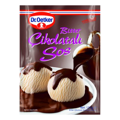 Dr. Oetker Bitter Çikolatalı Sos 122gr