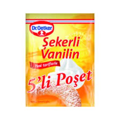 DR.OETKER ŞEKERLİ VANİLYA 5'Lİ