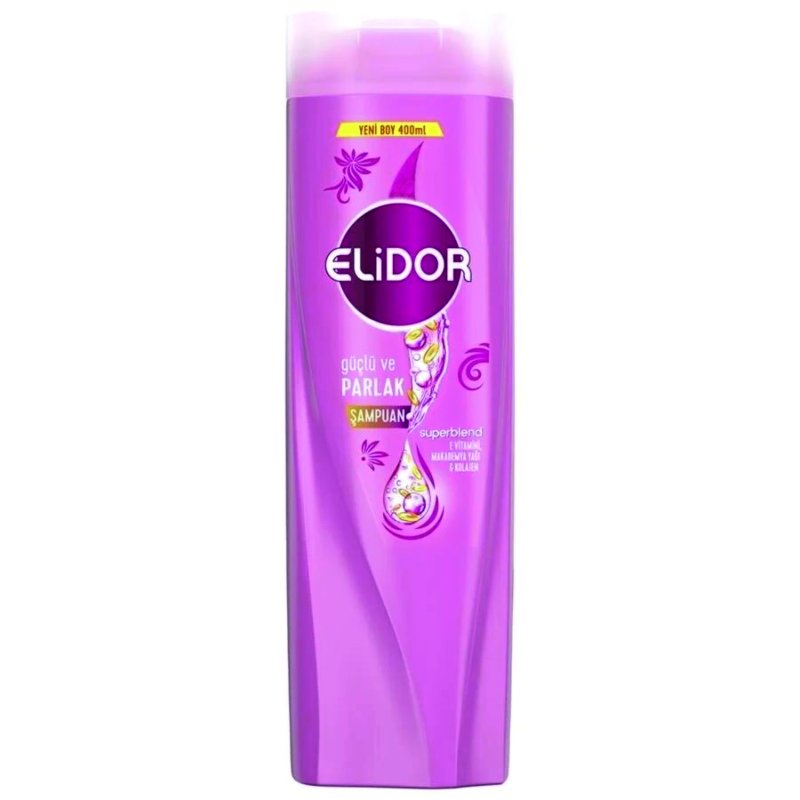 Elidor Şampuan Güçlü ve Parlak 400ML