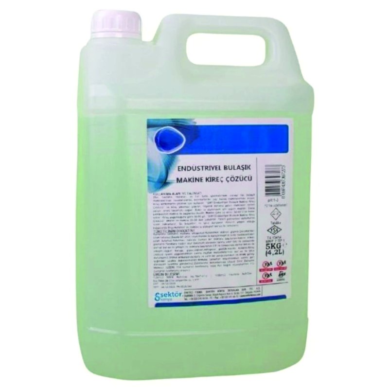 Endüstriyel Bulaşık Makine Kireç Çözücü 5kg