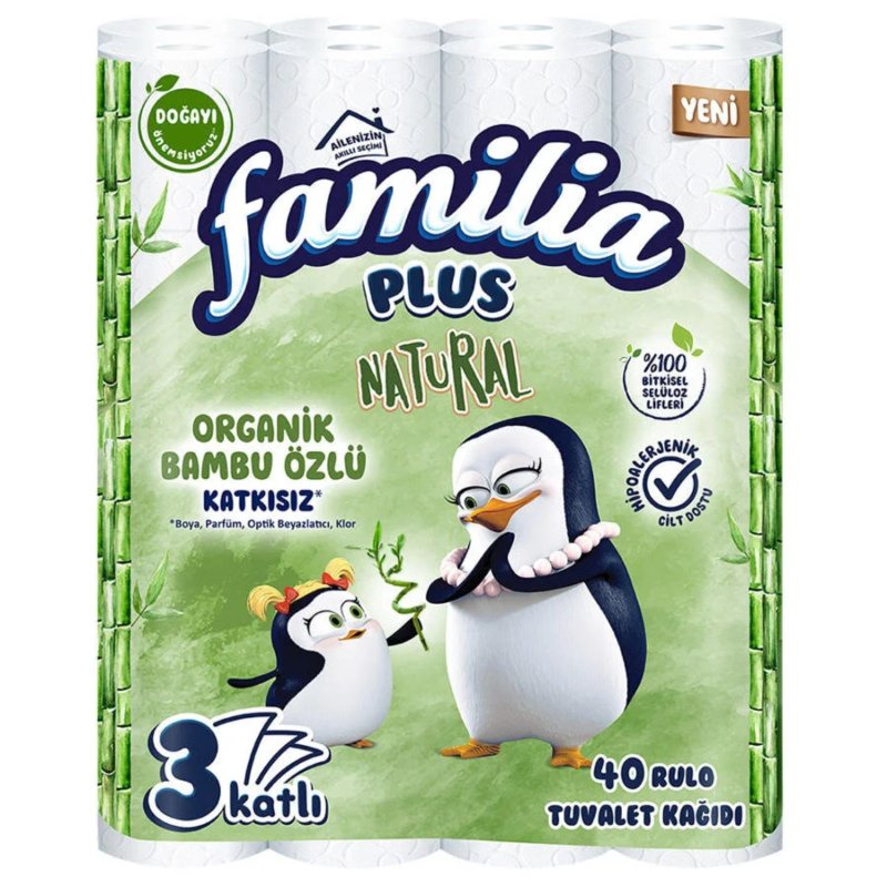 Familia Tuvalet Kağıdı Bambu 40LI