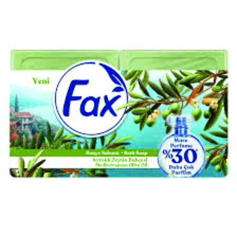 FAX AYVALIK ZEYTİN BAHÇESİ KATI BANYO SABUNU 4*150 GR 600 GR