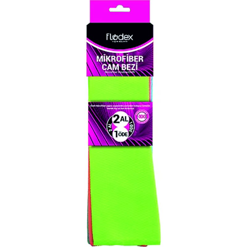 Flodex Mikrofiber Temizlik Bezi 2li