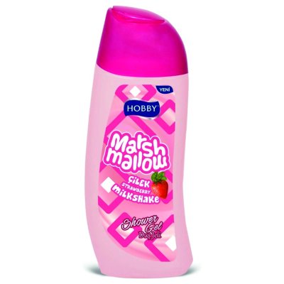 Hobby Duş Jeli Marshmallow Çilek 500 Ml