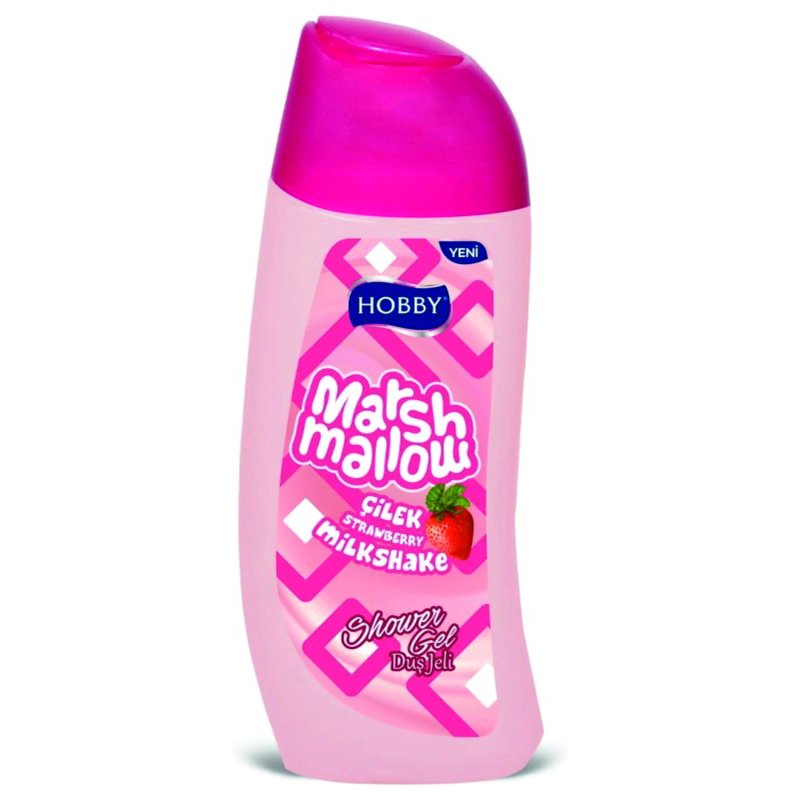 Hobby Duş Jeli Marshmallow Çilek 500 Ml