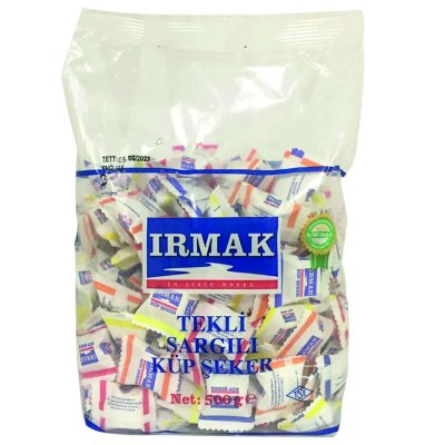 Irmak Tek Sargılı Küp Şeker 500gr