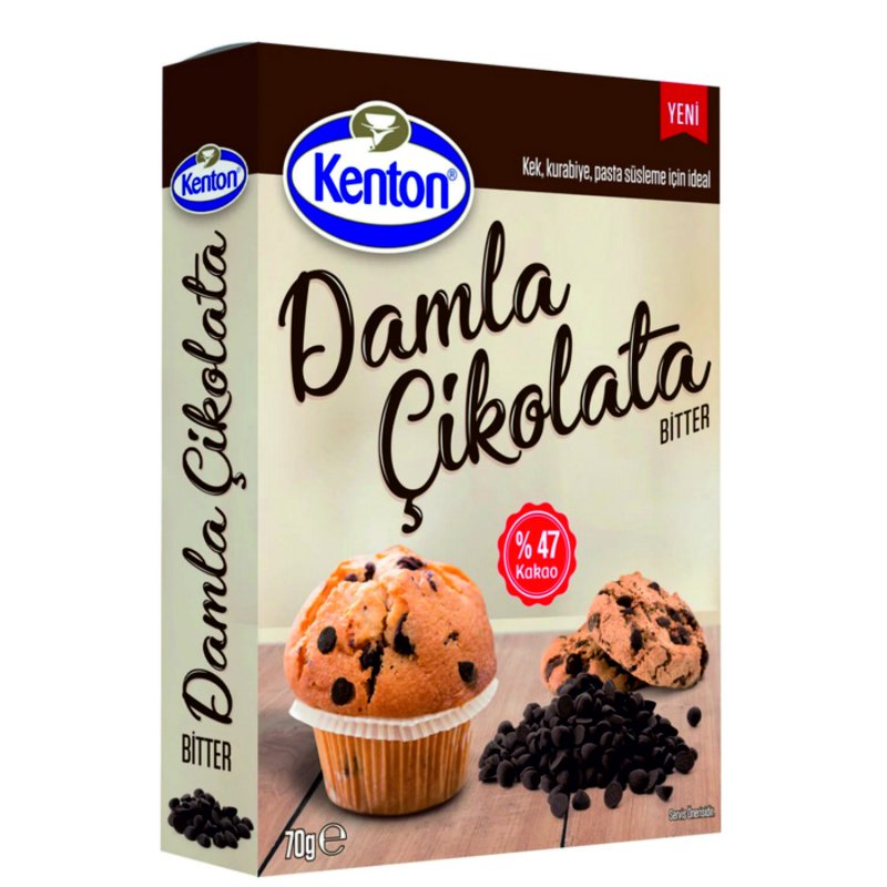 KENTON DAMLA ÇİKOLATA BİTTER 70 GR