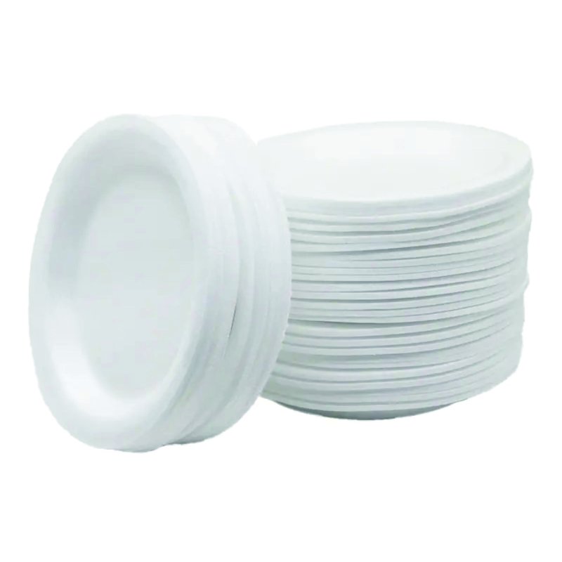 Köpük Tabak 20cm Yuvarlak 100LÜ