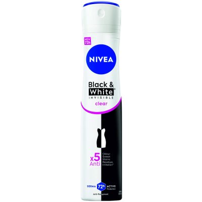 NIVEA DEODORANT 200 ML WOMEN INVISIBLE CLEAR