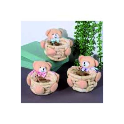 PELUŞ AYICIKLI SEPET 