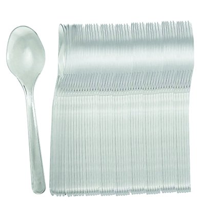 Plastik Lüks Kaşık 100LÜ Paket