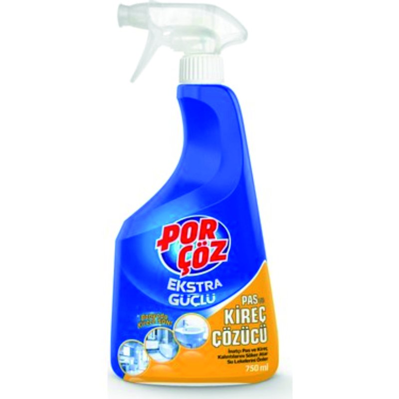 Porçöz Pas ve Kireç Çözücü Sprey 750ML
