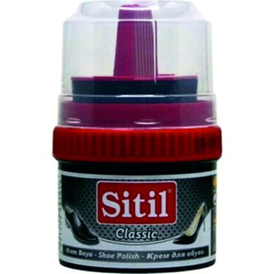 SİTİL AYAKKABI BOYASI SİYAH 60 GR 
