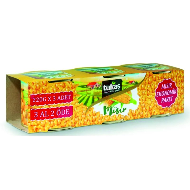 TUKAŞ MISIR 3*150 GR