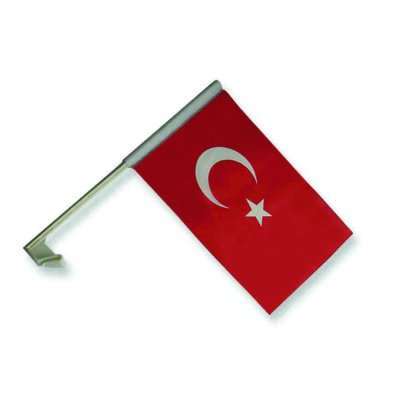 Türk Bayrağı Araç Montaj Aparatlı 30*45cm