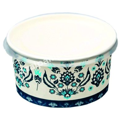 ÇORBA KASESİ KAPAKLI 14OZ 25LI KOLİ:500 AD