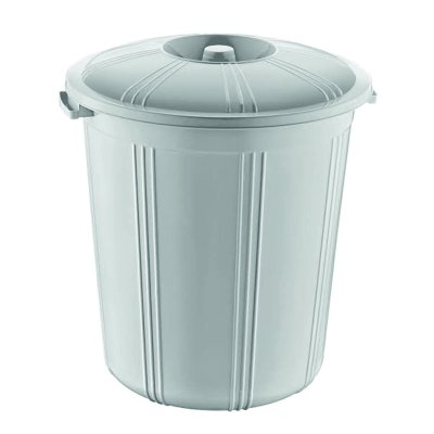 Çöp Kovası Kapaklı 70lt