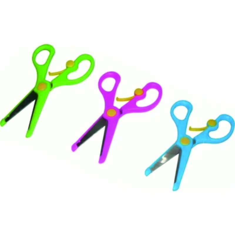 ÖĞRENCİ MAKASI KORUMALI NEON HKD300 MİN:24LÜ