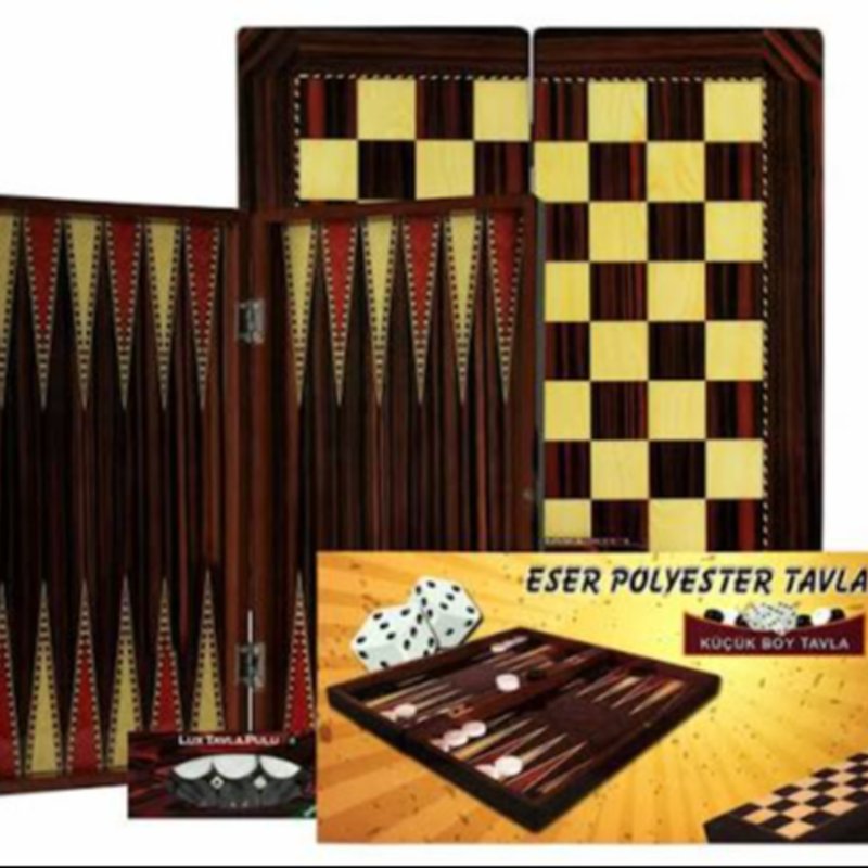 POLYESTER KAPLAMALI TAVLA BÜYÜK BOY ESER